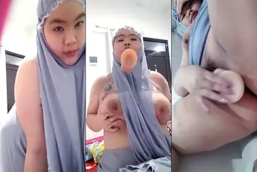 Jilbab Tobrut Colmek Pakai Mukena Becek Nagih